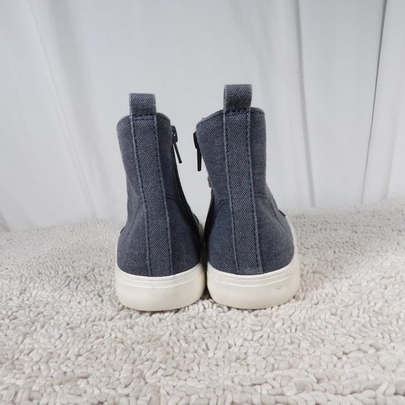 NEW Big Girls Cat & Jack Shiloh High Top Sneakers Size 2 - Picture 4 of 9